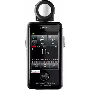 Gaismas mērītājs Sekonic L-478DR-EL Melns 140g Alkaline AAA Akumulators