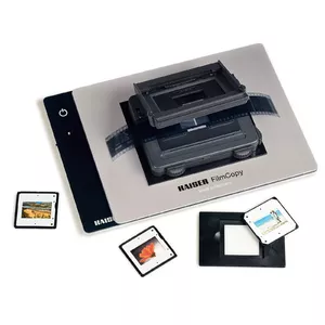 FilmCopy Vario Kit komplekts filmu kopēšanai no kaiser fototechnik — modelis 2458, melns/pelēks