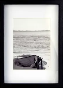 Фоторамка Nielsen Design Aura чёрная 21 x 29,7 см Дерево с паспарту