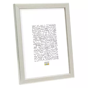 Single picture frame Deknudt S41JD1 Silver 311x434 mm