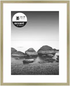 Photo frame Nielsen Design Wood Frame Aura oak 24x30 cm with passepartout Model 1122002
