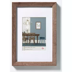 Single picture frame Walther EF040N Walnut MDF 20mm width
