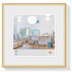 Single picture frame Walther Design KV220G Gold 13x13 cm