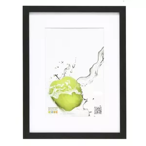 Single picture frame Deknudt S66KF2 P1 Black MDF Wood 13x18