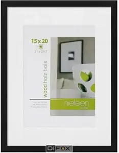 Rāmis Nielsen Design Apollon melns 21 x 29,7 cm (DIN A4) koks