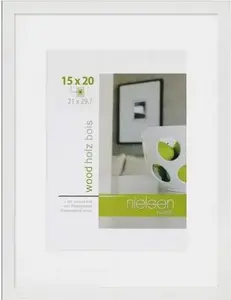 Foto rāmis Nielsen Design Apollon balts koka rāmis 21 × 29,7 cm (DIN A4) — modelis 8988047