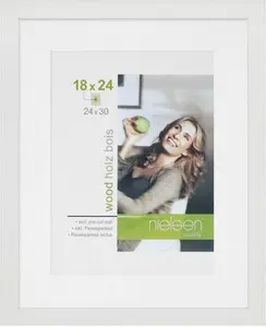 Photo frame Nielsen Design Apollon white 24x30 cm wooden