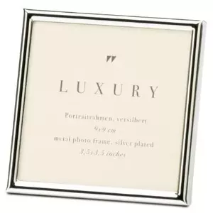 Single picture frame Walther Design Chloe 3 Silver 9x9 cm