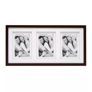 Multi picture frame Deknudt S65KQ3 Wood Brown