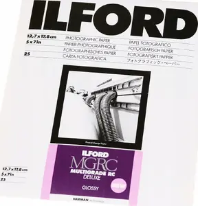 Photographic Paper Ilford MG RC DL 13x18 cm, 1 sheet (25 Ilford MG RC DL 1M 13x18)