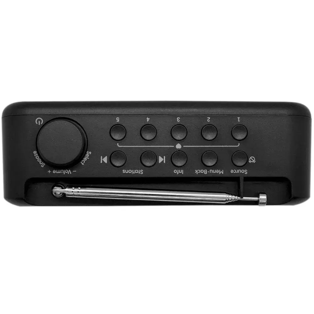 Портативное радио DAB/DAB+ и FM Pure Elan One 2 Black 252517 Photo 6