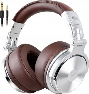 Over-ear headphones OneOdio Pro40 Silver-Brown A-AA09-02 with noise isolation