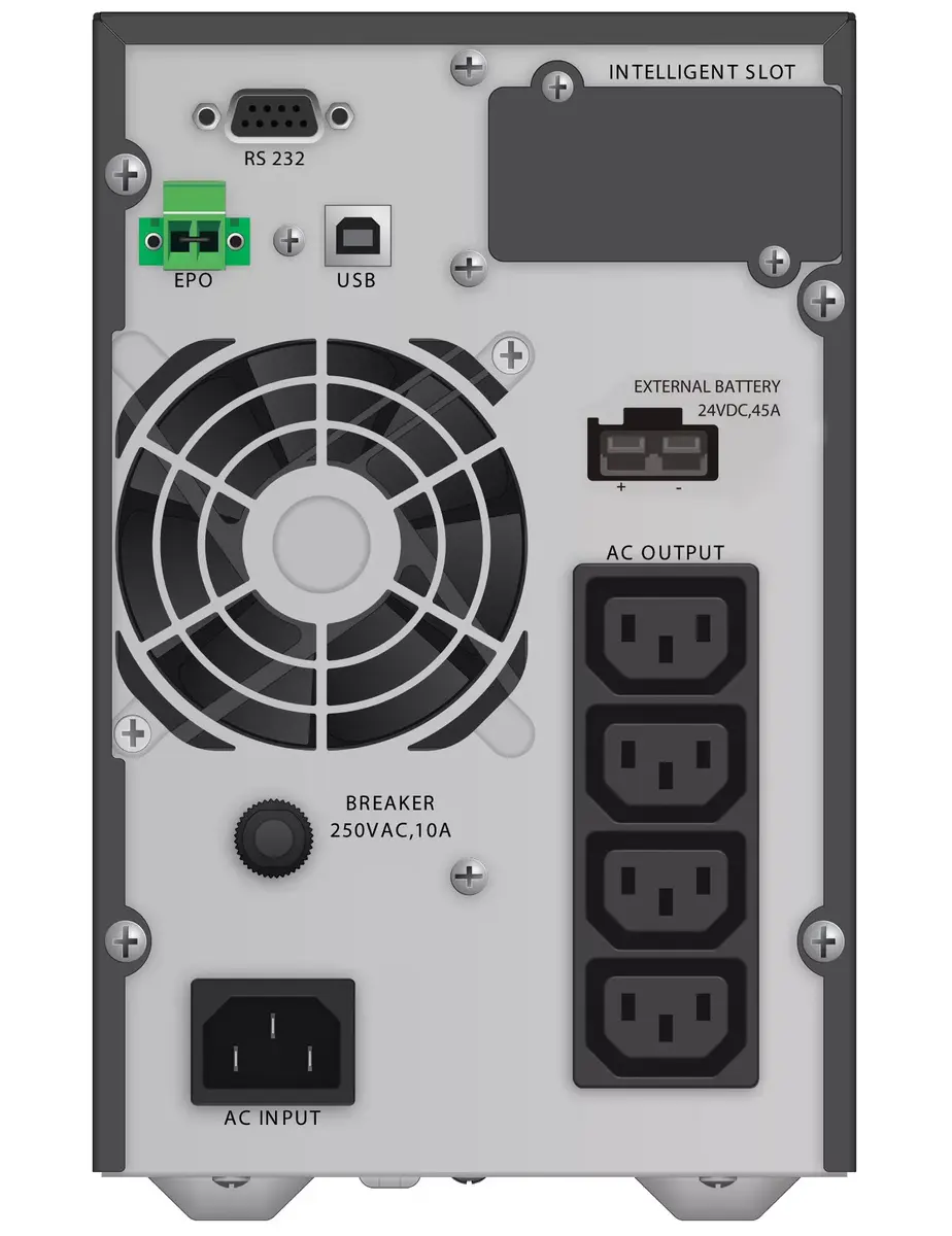 UPS Bluewalker VFI 1000 TGB — 1 kVA 900 W Photo 2