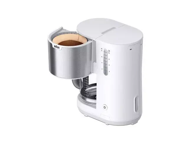 Кофеварка Braun 1.25L KF 1500 WH Photo 3