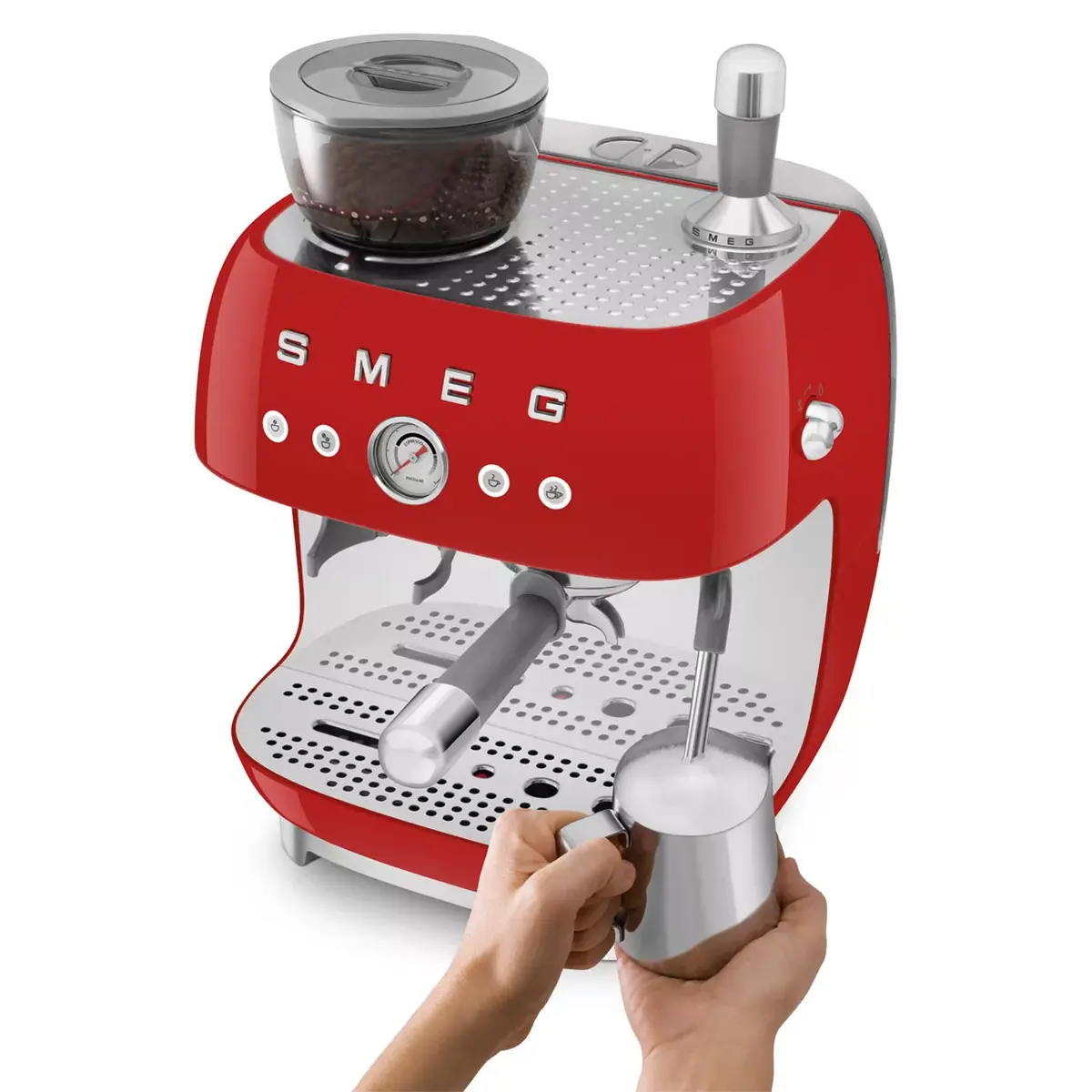 Espresso machine Smeg 2.4 L EGF03RDEU Photo 5