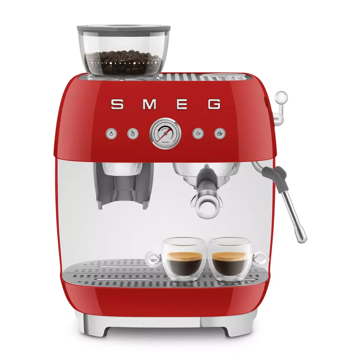 Espresso machine Smeg 2.4 L EGF03RDEU Photo 8