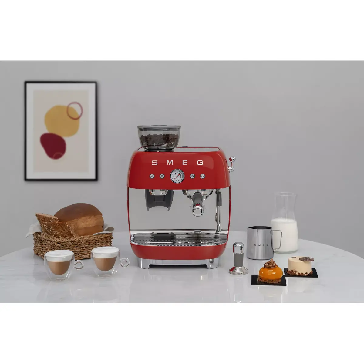 Espresso machine Smeg 2.4 L EGF03RDEU Photo 15