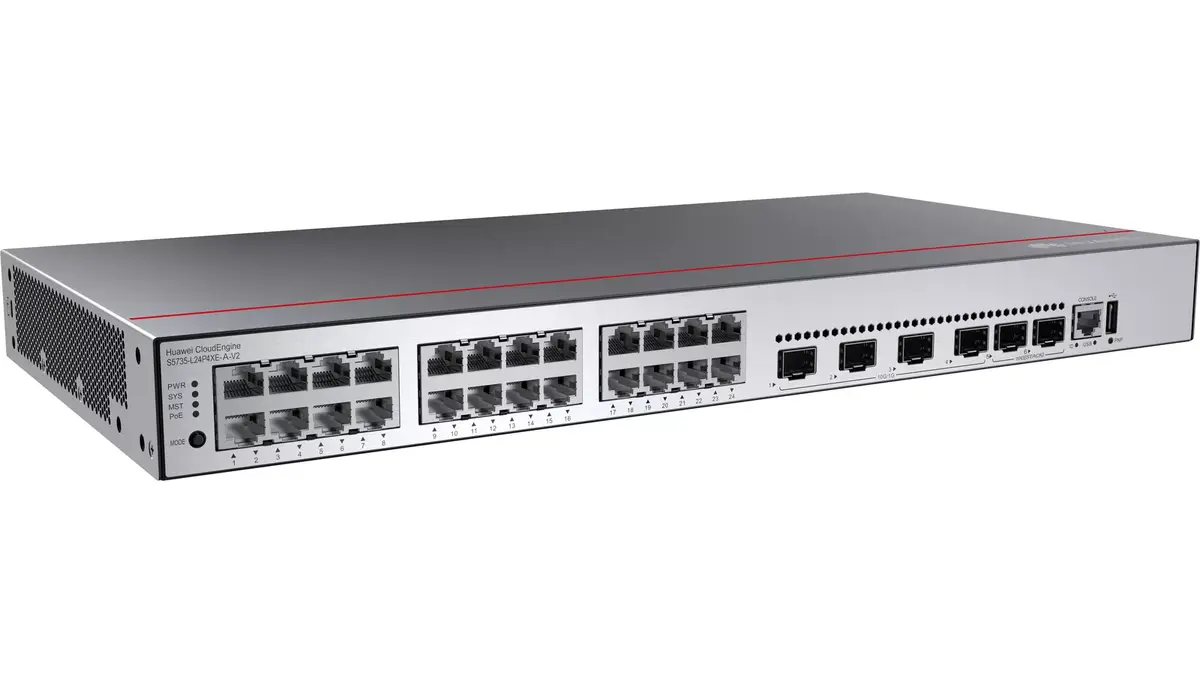 HUAWEI CloudEngine S5735-L24P4XE-A-V2 L3 PoE Switch Photo 3