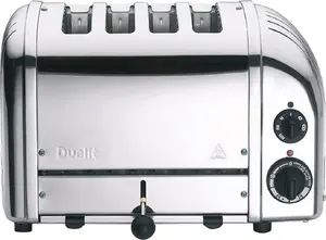 Maizecepējs Dualit 4 Slot Polished Stainless Steel — 4 vietu nerūsējošā tērauda