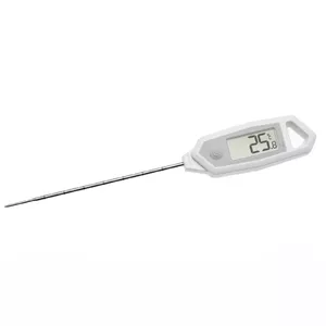 Handheld thermometer tfa dostmann 30.1064.02.K, -40 to 250 °C, F/°C, white, built-in display