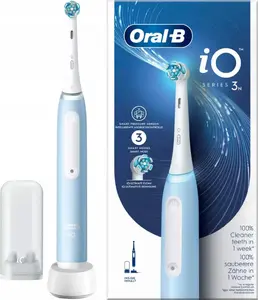 Electric toothbrush Oral-B iO Series 3n Ice Blue — rechargeable, smart pressure sensor