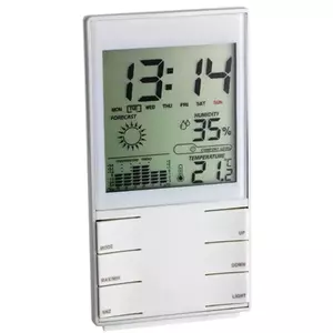 Digital Weather Station TFA-Dostmann 35.1102.02 White Temperature Range 0-50°C