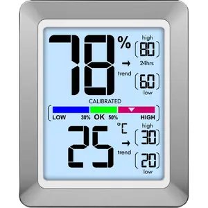 Digital Weather Station Technoline WS 9460 Silver Indoor Thermometer Hygrometer