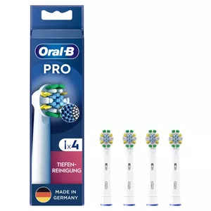 Oral-B Deep Cleaning zobu birstes galvas 4 pc(s) Baltas