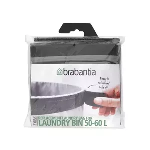Laundry basket Brabantia 102363 Grey 400x400x600 mm