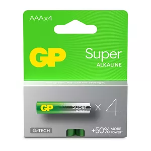 Vienreizējā baterija GP Batteries Super Alkaline GP24A AAA Alkaline 10 gadi