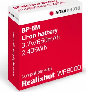 AgfaPhoto BP-5M Replacement Battery