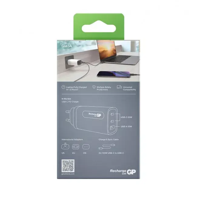 Сетевое зарядное устройство GP Batteries GaN PD Photo 3