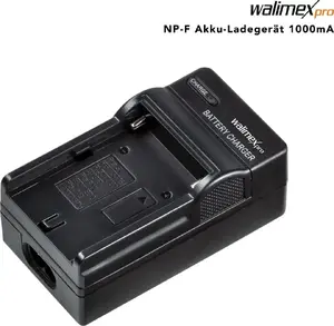 Зарядное устройство walimex NP-F модель 23272 — совместимо с аккумуляторами серии Sony NP-F