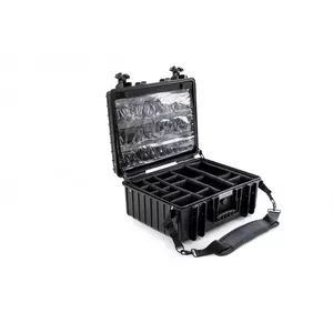 B&W Cases Type 6000 Briefcase Black Polypropylene 3.9 kg