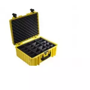 B&W Cases Type 6000 Briefcase Yellow Foam 3.95 kg