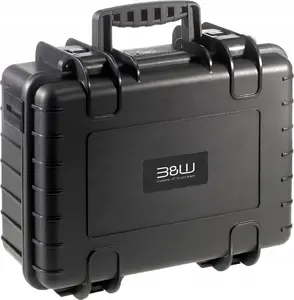 Protective Outdoor Case B&W International Type 4000 with Photo Bag, black