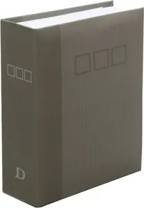 Photo Pocket Album Deknudt A40H70100PH for 100 photos 10×15 cm, 12.5×16.5 cm, grey