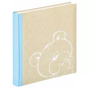 Photo Album Walther Design Baby Dreamtime Blue Brown 50 Sheets