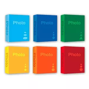 Foto albums ZEP ALBUM BASIC Daudzkrāsains 13x19 mm 237x315x75 mm