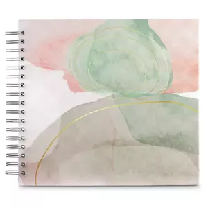 Photo album Hama Watercolor Green 100 sheets 10 x 15 Spiral binding