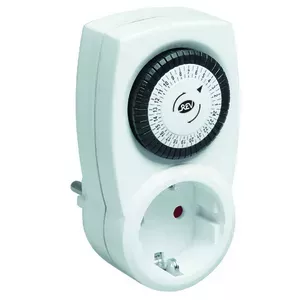 REV Timer 24h with Child Safety White