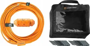 Tether Tools USB-C uz Micro-B kabelis CUC31RB-ORG 9,40 m, leņķa Micro-B savienotājs, oranžs