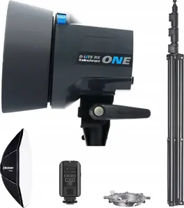 Studio flash kit Elinchrom D-Lite RX ONE Newborn Kit for newborn photography, TTL-compatible lighting kit