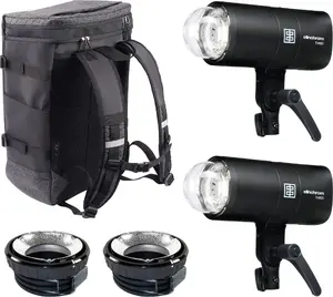 Studio Off-Camera Flash Kit Elinchrom THREE DUAL — 2 flashes (model 20942.2)