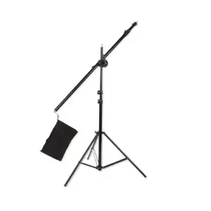 Statīvs Walimex 16553 3 kājas melns maksimālā slodze 6 kg augstums 2.56 m