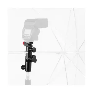 Mounting Kit Walimex 17040 Black Metal