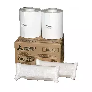 Photo Paper Mitsubishi Electric CK-D746 White 4" x 6" 800 sheets