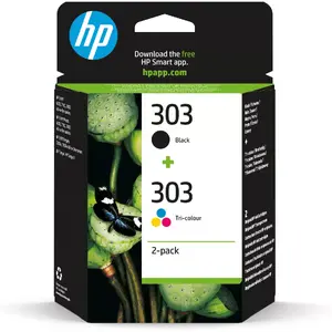 Картридж HP Tinte 303 3YM92AE Мультипак Черный и Цветной