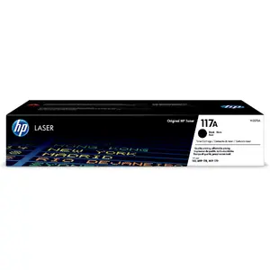 Toner HP 117A Black Original Laser Cartridge 1000 pages Black