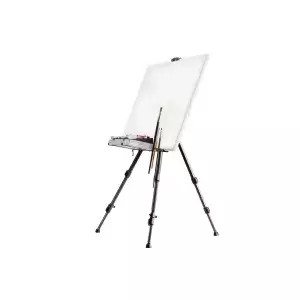Easel Walimex 18429 Black Aluminium Maximum Height 155 cm